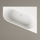 Vanna Paa DECO CORNER A SilkStone 1600x1270mm Balta Vanna Paa DECO CORNER A SilkStone 1600x1270mm Balta