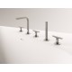 Vanna Paa DECO CORNER A SilkStone 1600x1270mm Balta Vanna Paa DECO CORNER A SilkStone 1600x1270mm Balta