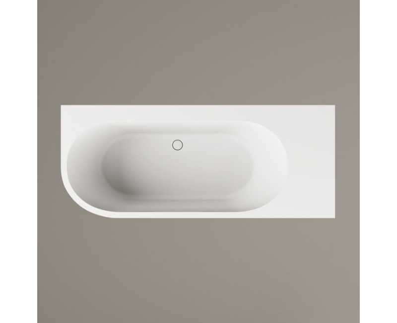 Ванна Paa DECO SHAPE RE A SilkStone 1700-2000x725мм Белая