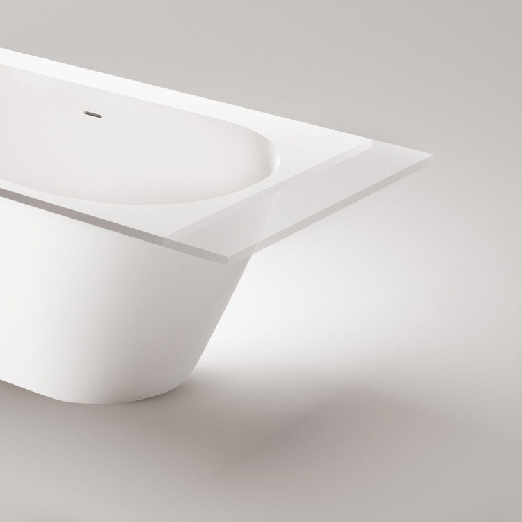 Ванна Paa DECO SHAPE RE A SilkStone 1700-2000x725мм Белая Ванна Paa DECO SHAPE RE A SilkStone 1700-2000x725мм Белая