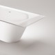 Ванна Paa DECO SHAPE RE A SilkStone 1700-2000x725мм Белая Ванна Paa DECO SHAPE RE A SilkStone 1700-2000x725мм Белая