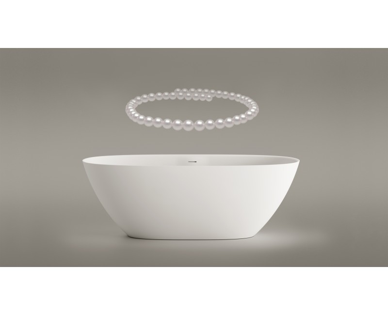 Ванна Paa PERLA SilkStone 1750x760мм Белая