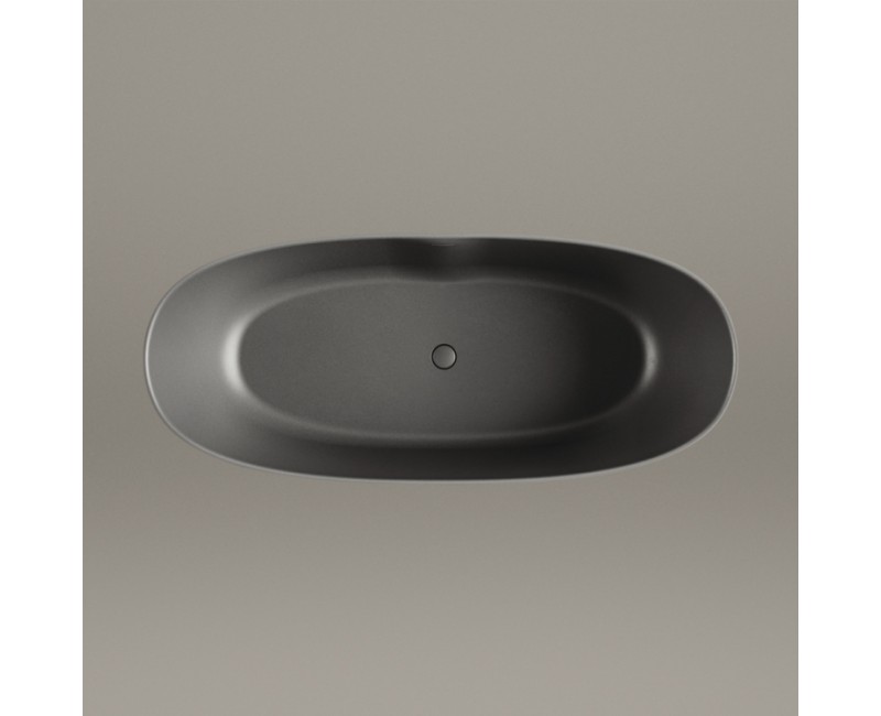 Ванна Paa PERLA SilkStone 1750x760мм Графит