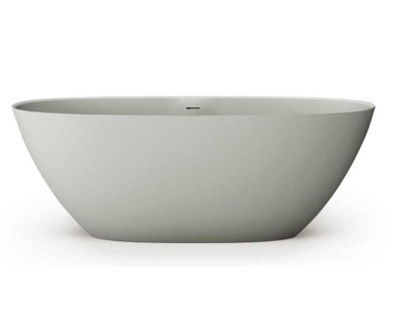 Ванна Paa PERLA SilkStone 1750x760мм матовый серый