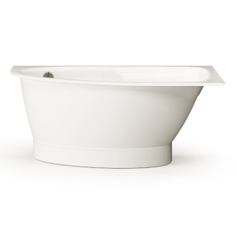 Ванна Paa TRE A Каменная масса 1500х1000мм левая, Белый