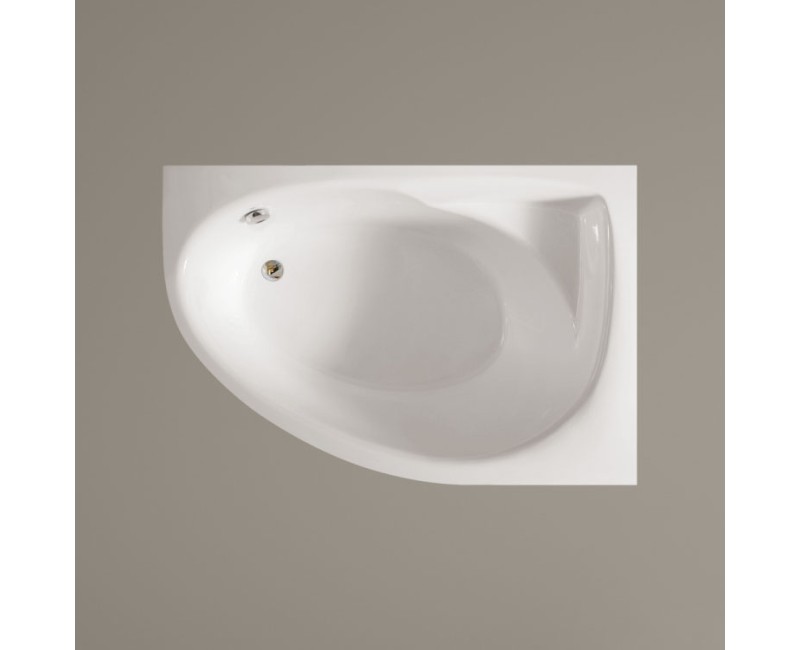 Ванна Paa TRE A Каменная масса 1500х1000мм левая, Белый