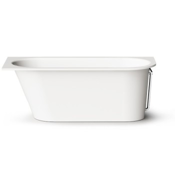 Vanna Paa VARIO L Akmens masas ar noapaļotu stūri D 1680x750mm Balta