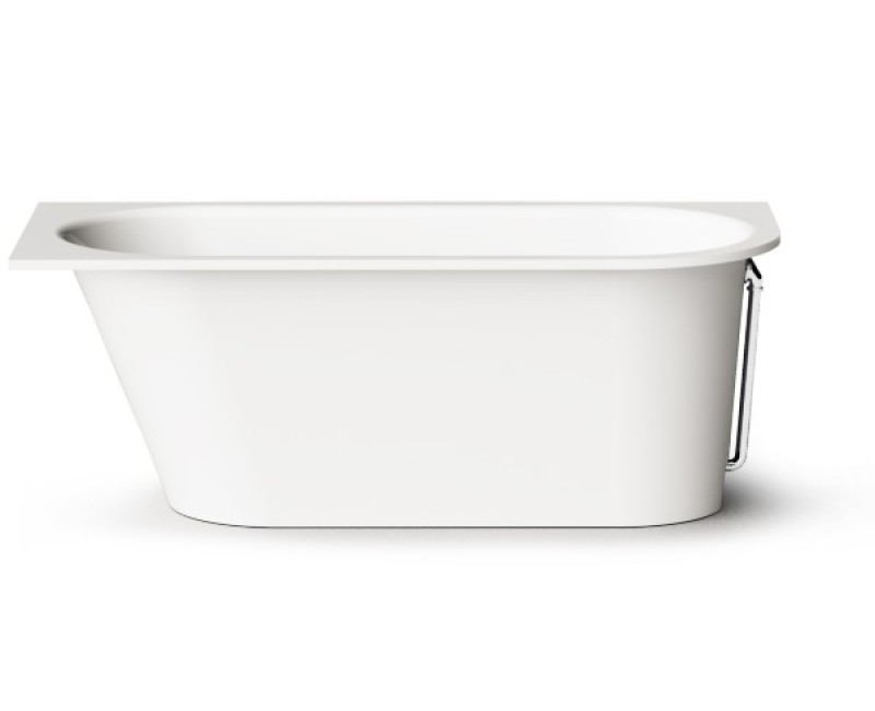 Ванна Paa VARIO L Каменная масса с закругленным углом D 1680x750мм Белая