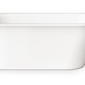 Ванна Paa VARIO M Каменная масса с закругленным углом B 1580x750мм Белая