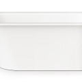 Ванна Paa VARIO D Каменная масса с закругленным углом D 1580х750мм Белая