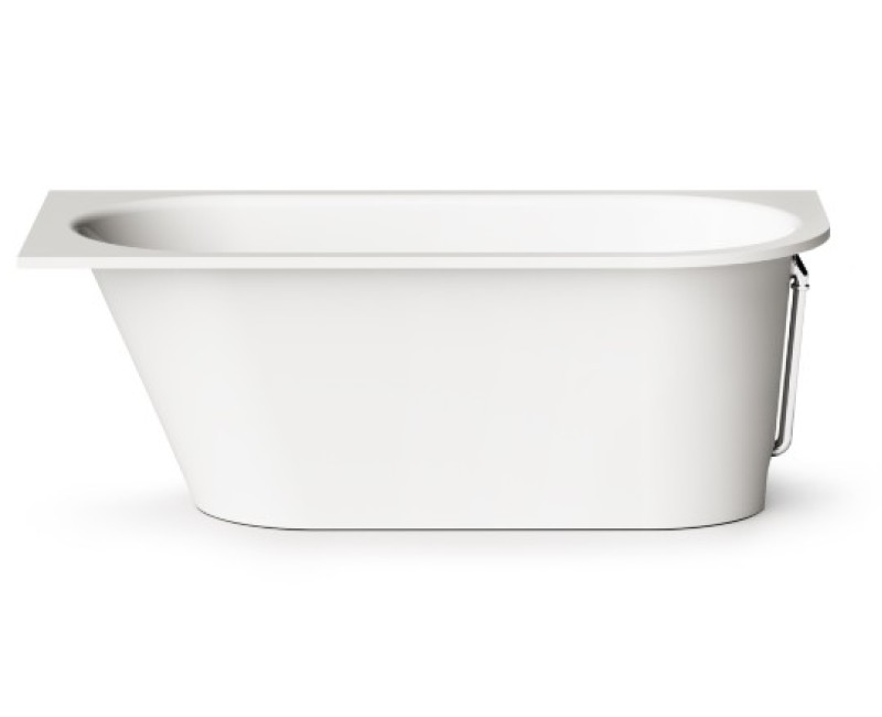 Ванна Paa VARIO D Каменная масса с закругленным углом D 1580х750мм Белая