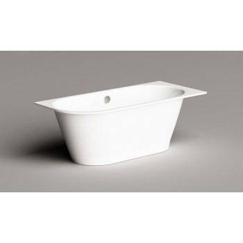 Vanna Paa VARIO XL Akmans masas ar noapaļoti stūri A 1800x800mm, Balta