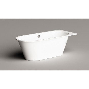 Vanna Paa VARIO XL Akmans masas ar 2 noapaļotiem stūriem AB 1800x800mm Balta