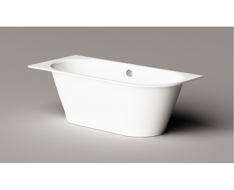 Ванна Paa VARIO XL Akmans masa с закругленным углом D 1800x800MM Белая