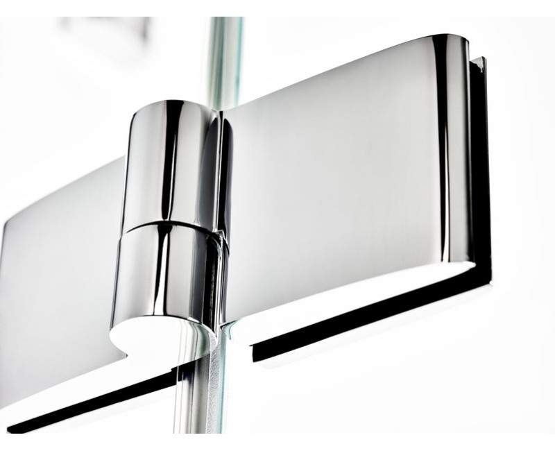 Dušas durvis Ravak SMSD2-90 B-R hromēts + caurspīdīgs