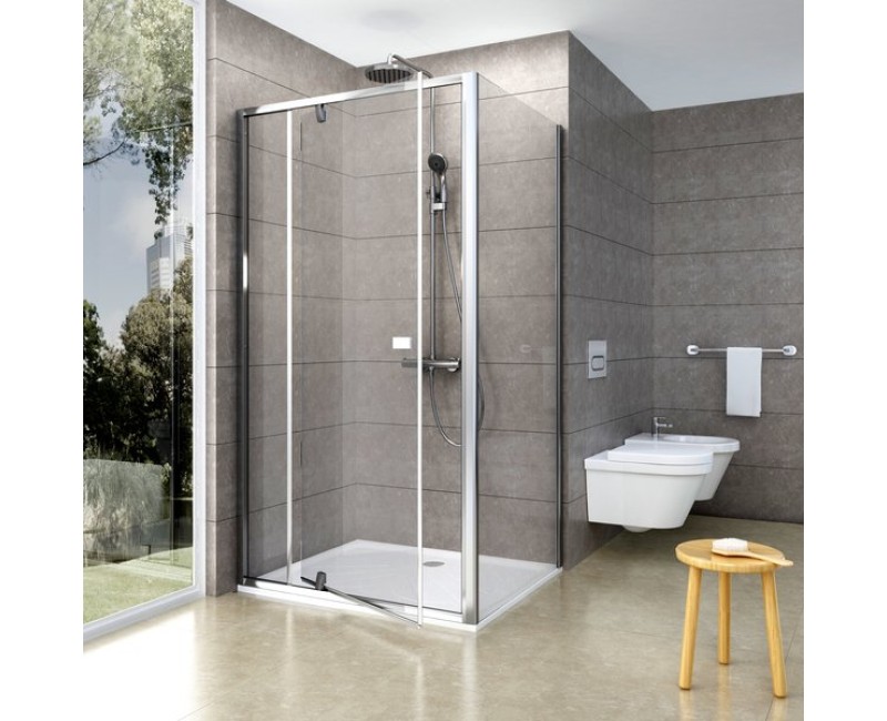 Душевая стенка Ravak Pivot PPS 80 Хромированная + прозрачная