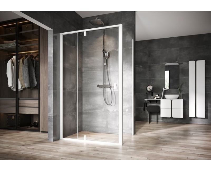 Душевая стенка Ravak Nexty NPSS 100 Белый + Прозрачный