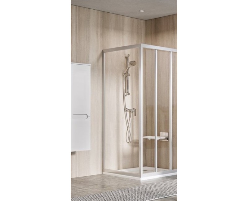 Душевая стенка Ravak APSS-90 198 Белый + Виноградное стекло