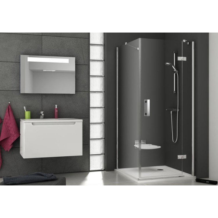 Dušas siena Ravak SmartLine SMPS-100 L hromēts + caurspīdīgs Dušas siena Ravak SmartLine SMPS-100 L hromēts + caurspīdīgs