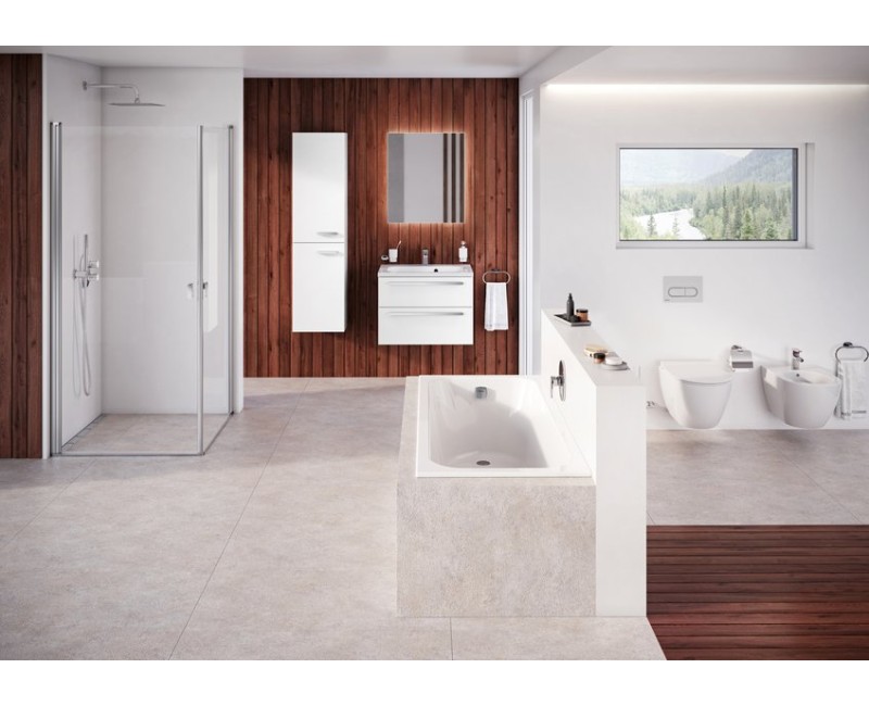 Ваннa Ravak Chrome Slim 180x80 Акрил белая