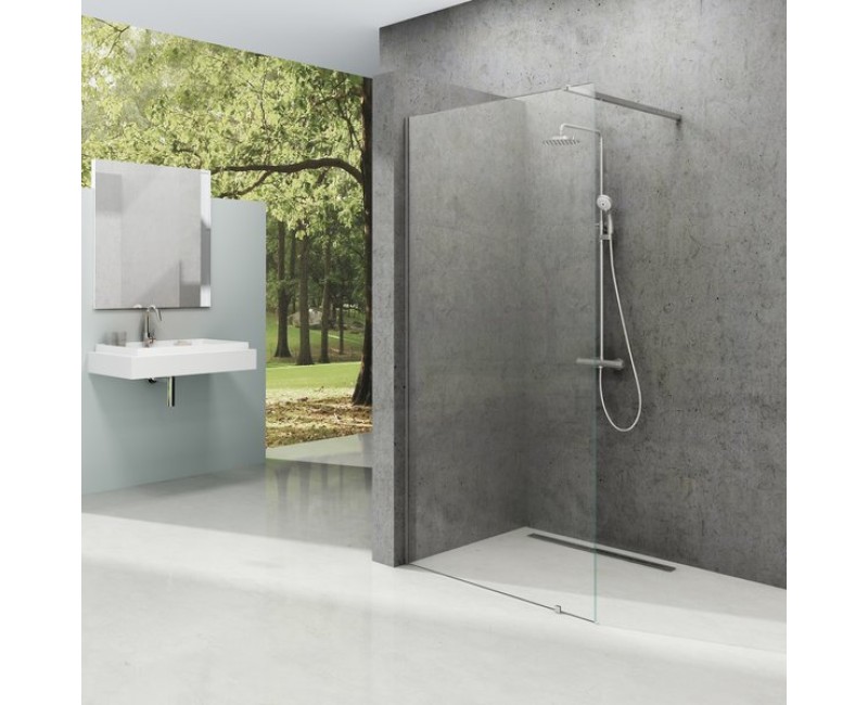 Душевая стенка RAVAK Walk In Wall 130x200см (без монтажного комплекта W SET) хром+прозрачная