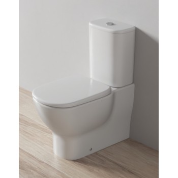 Tualetes poda apakša Ideal Standard Tesi Aquablade, 365x665 mm, universāls izvads, balts