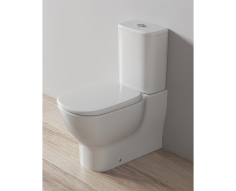 Сиденье для унитаза Ideal Standard Tesi Aquablade, 365x665 мм, универсальный слив, белое