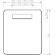 Зеркало Ravak Strip I 600х700 белое с подсветкой Зеркало Ravak Strip I 600х700 белое с подсветкой