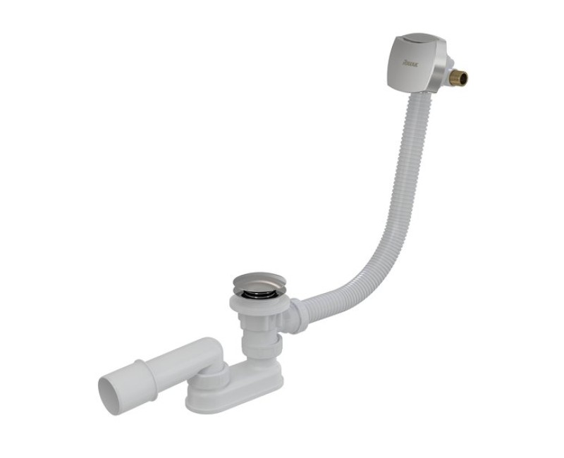 Сифон для ванны Ravak 800 CC S/R с системой слива/перелива, хром