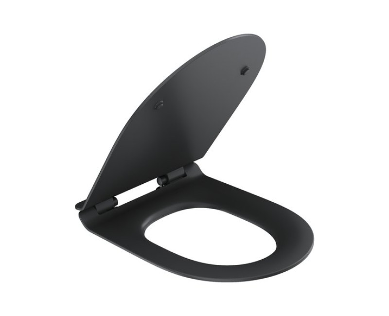 Крышка унитаза равак Равак Вита Слим Черная