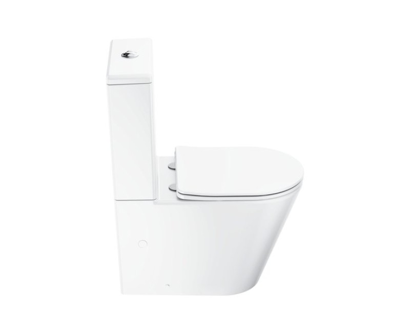 Унитаз Ravak Elegant с крышкой RimOffar SoftClose Белый