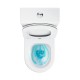 Tualetes pods Ravak Elegant ar RimOffar SoftClose vāku Balts Tualetes pods Ravak Elegant ar RimOffar SoftClose vāku Balts
