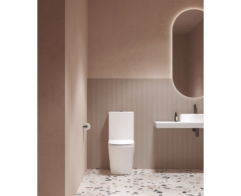 Унитаз Ravak Elegant с крышкой RimOffar SoftClose Белый