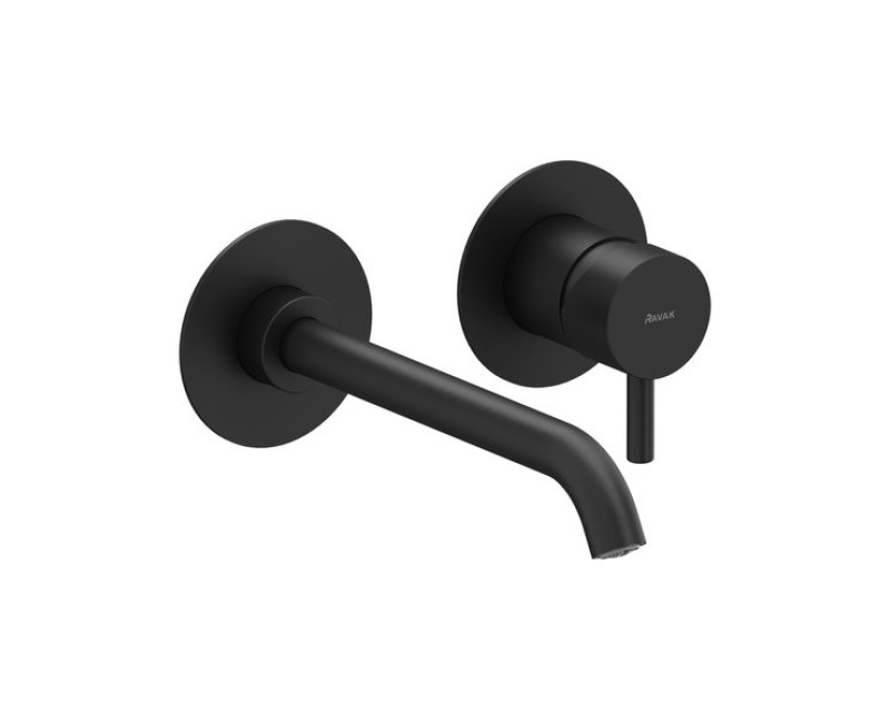 Смеситель для мойки Ravak ES 019.20BLM.O1.RB07B под штукатурку (с R-box) Черный матовый