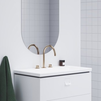Vannas maisītājs Ravak Espirit ES 018.60RGB 270 mm, uz vannas malas, rose gold brushed
