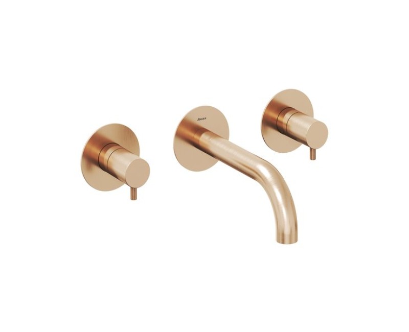 Смеситель для мойки Ravak Espirit ES ES 019.60RGB.O1 Undersplash с корпусом Белое розовое золото матовое