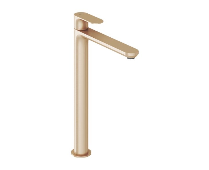 Смеситель для мойки Ravak Eleganta EL 015.60RGB 335 мм, розовое золото матовое