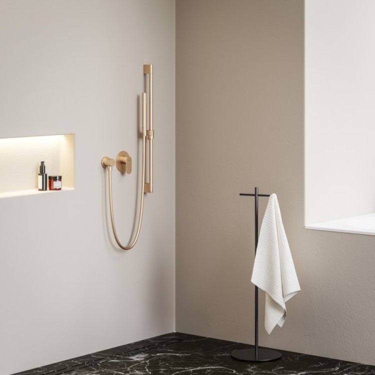 Dušas maisītājs Ravak Eleganta EL 062.60RGB.O1 con. tap 1-way rose gold brushed