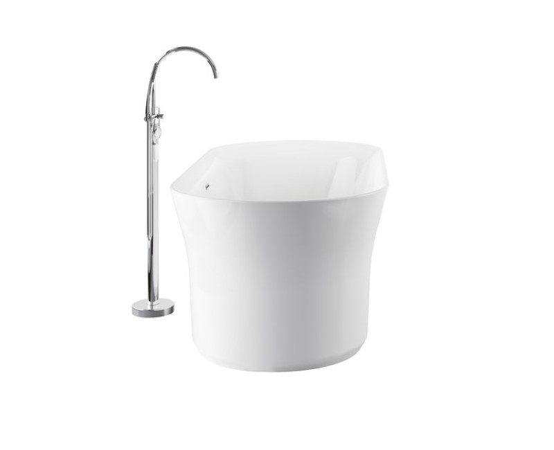 Vannas maisītājs Ravak FM 080.00CR.RB07A uz grīdas stāvošs hromēts