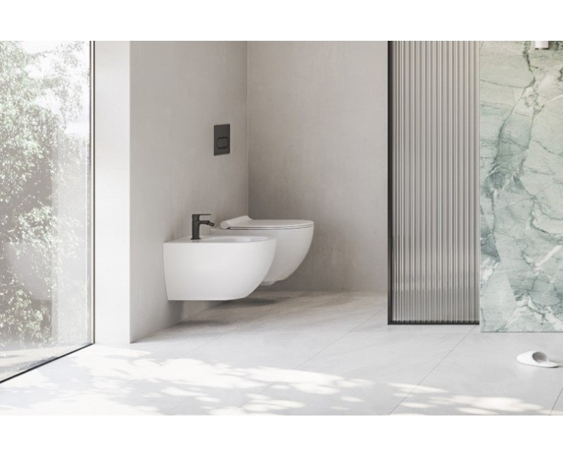 Bide maisītājs Ravak Chrome CR II 056.20BL 135 mm, Melns