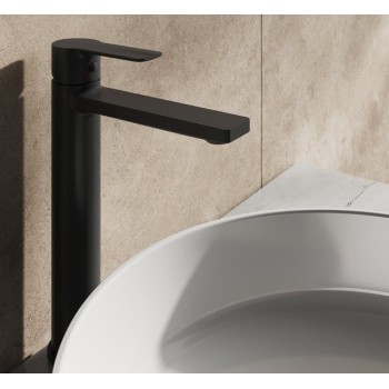 Vannas istabas izlietnes maisītājs Ravak Solar SL 015.20BL Washbasin tap 290 mm Melns