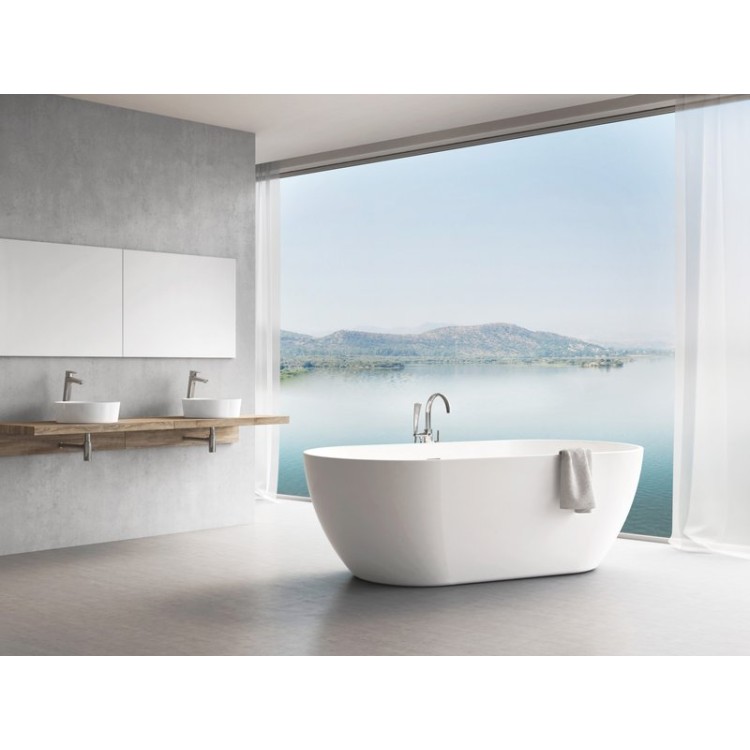 Vanna Ravak FREEDOM O 1690x800mm Balta / Balta izplūde Vanna Ravak FREEDOM O 1690x800mm Balta / Balta izplūde
