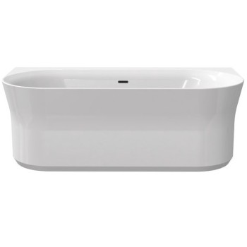 Vanna Ravak YPSILON Wall 1780x860mm Akrila Balta / Izplūde Hromēta