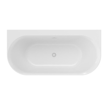 Vanna Ravak YPSILON Wall 1780x860mm Akrila Balta/deepsea blue / Balta izplūde