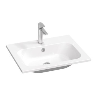 Vannas istabas izlietne Ravak Chrome 600 Slim Balts