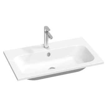 Vannas istabas izlietne Ravak Chrome 800 Slim Balts