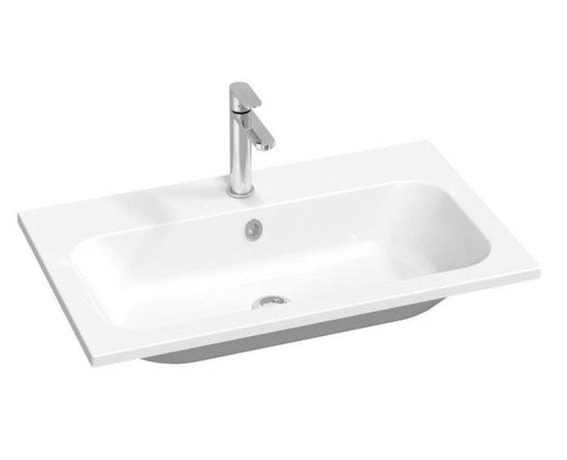 Vannas istabas izlietne Ravak Chrome 800 Slim Balts