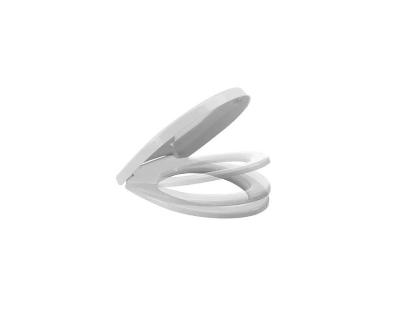 Подвесной унитаз Sanindusa Cetus 48 Rimfree с крышкой Soft Close, белый