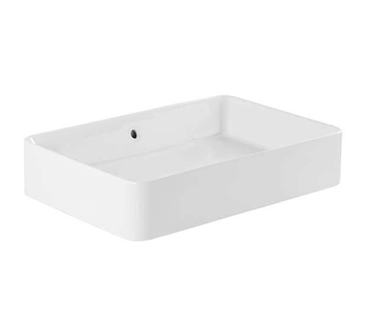 Vannas istabas izlietne Sanindusa Sanlife 60x40cm ar pārplūdi Balta