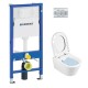 Комплект для унитаза, рама Geberit Duofix с унитазом Sanindusa Urb.y 48 Rimfree с крышкой Soft Close Easyclip Slim, хром кнопка Delta01 Комплект для унитаза, рама Geberit Duofix с унитазом Sanindusa Urb.y 48 Rimfree с крышкой Soft Close Easyclip Slim, хром кнопка Delta01